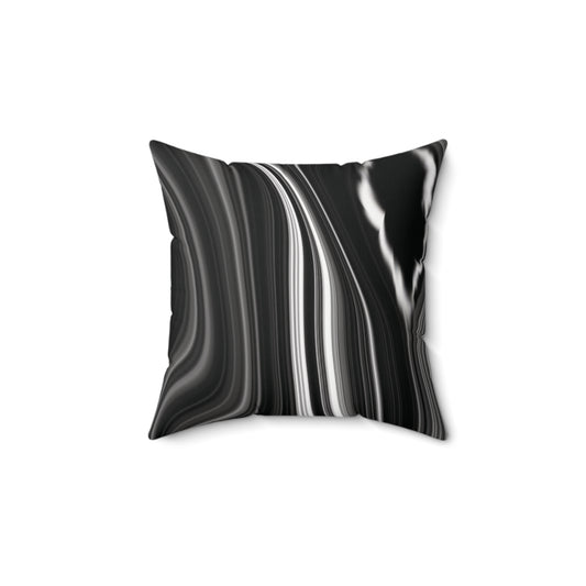 Radiating Elegance V2 Spun Polyester Square Pillow