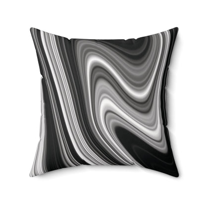 Radiating Elegance V2 Spun Polyester Square Pillow