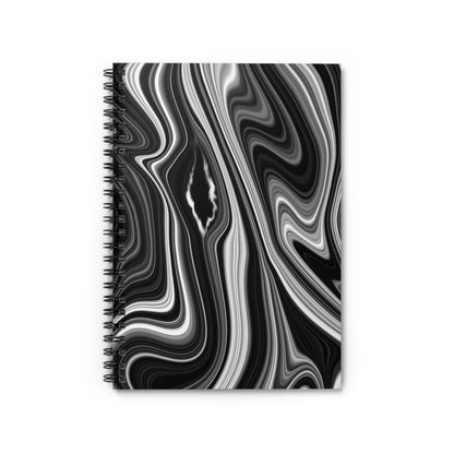 Radiating Elegance V2 Spiral Notebook - Ruled Line