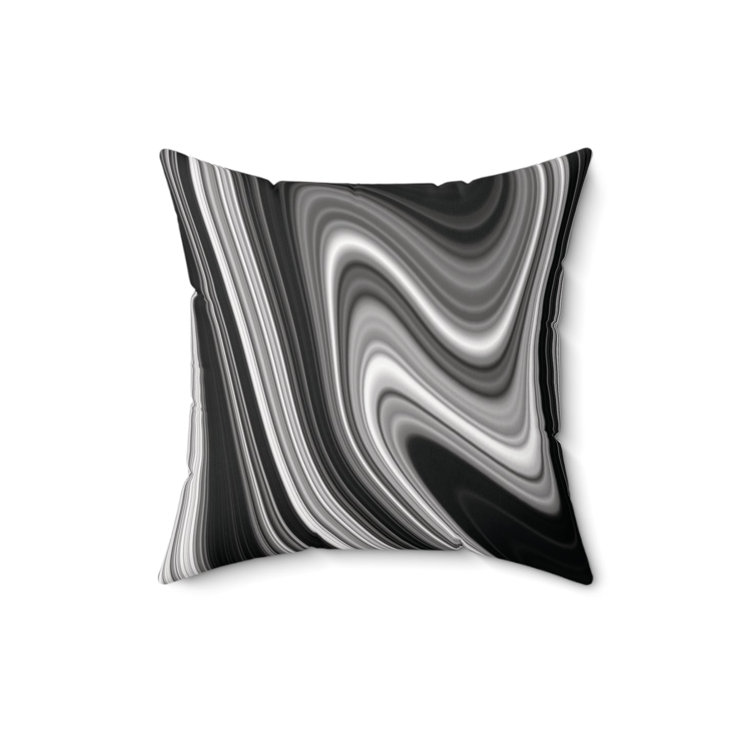 Radiating Elegance V2 Spun Polyester Square Pillow