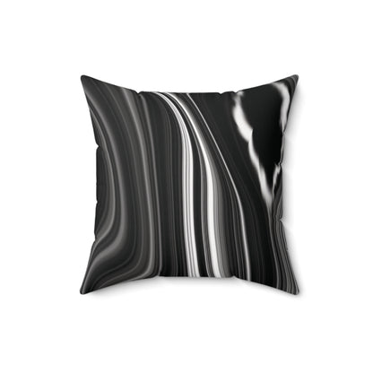 Radiating Elegance V2 Spun Polyester Square Pillow